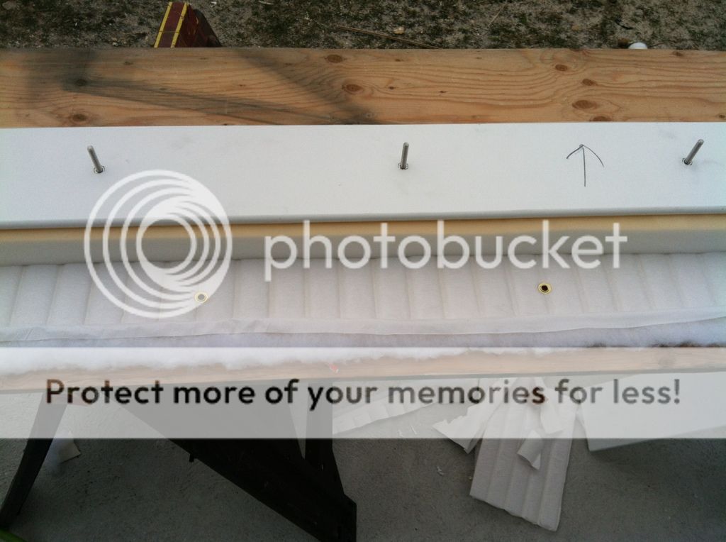 Building new coaming bolsters